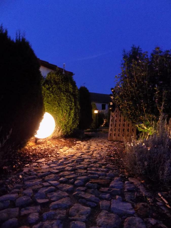 Domaine De La Mance - Maisonnette Avec Cheminee Vitrey-sur-Mance Dış mekan fotoğraf